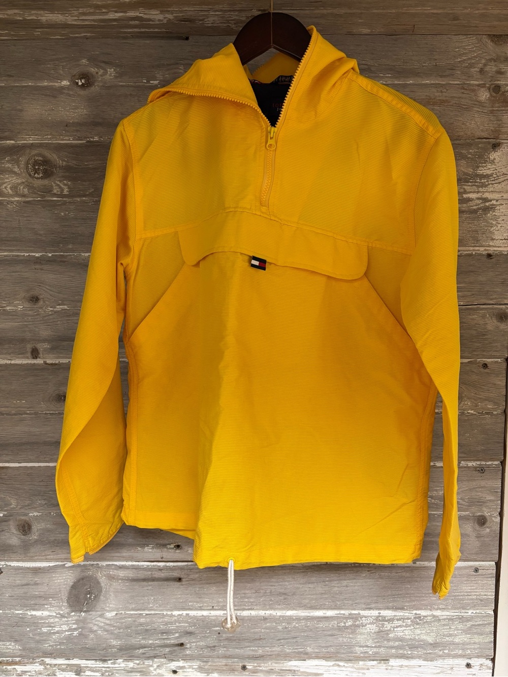 Tommy Hilfiger Yellow Pullover Raincoat